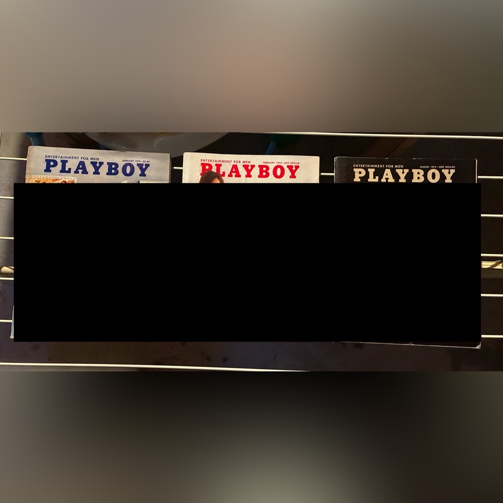 PLAYBOY Magazine Lot of 3 January February and March 1973